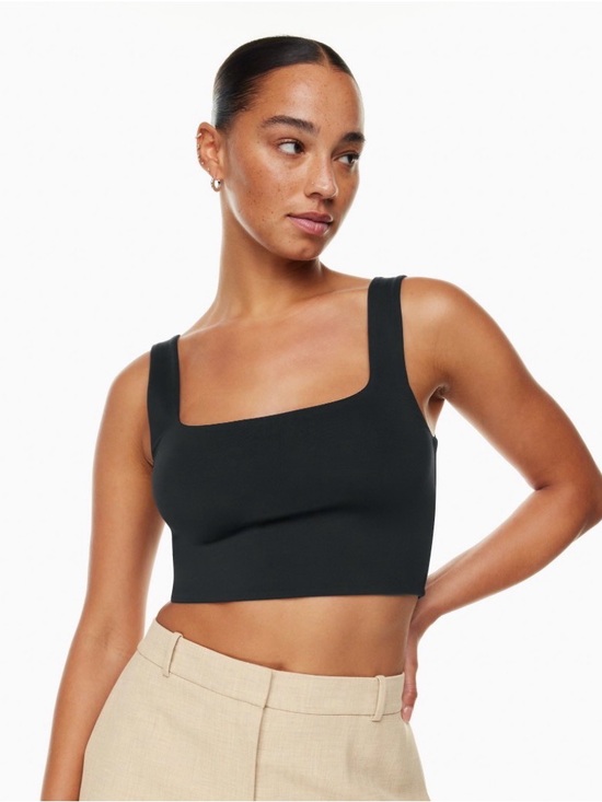 Aritzia Tops - Aritzia Black Babaton Contour Square Neck Tank